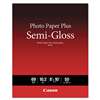 CANON COMPUTER SYSTEMS CCSI Photo Paper Plus Semi-Gloss, 69 lbs., 8 x 10, 50 Sheets/Pack