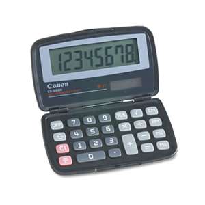 CANON USA, INC. LS555H Handheld Foldable Pocket Calculator, 8-Digit LCD