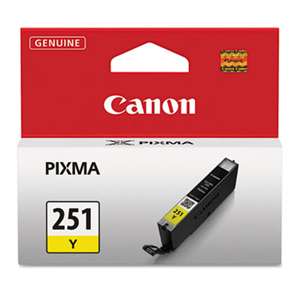 CANON USA, INC. 6516B001 (CLI-251) ChromaLife100+ Ink, Yellow