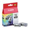 CANON USA, INC. BCI15BK (BCI-15) Ink, Black, 2/PK