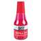 CONSOLIDATED STAMP Self-Inking Refill Ink, Red, 0.9 oz. Bottle