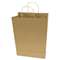 CONSOLIDATED STAMP Premium Small Brown Paper Shopping Bag, 50/Box