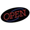 COSCO 098099 LED OPEN Sign, 10 1/2: x 20 1/8", Red & Blue Graphics