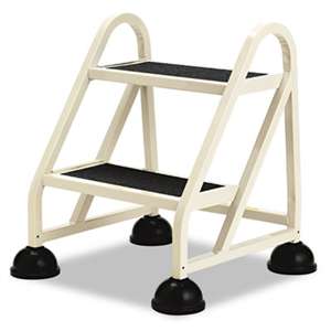 CRAMER Two-Step Stop-Step Aluminum Ladder, 23" High, Beige