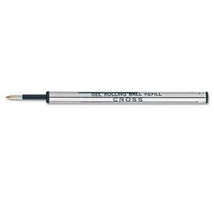 A.T. CROSS COMPANY Refills for Selectip Gel Roller Ball Pen, Medium, Black Ink