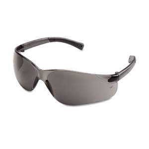 MCR SAFETY BearKat Safety Glasses, Wraparound, Gray Lens