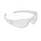 MCR SAFETY Checkmate Wraparound Safety Glasses, CLR Polycarb Frm, Uncoated CLR Lens, 12/Box