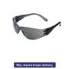 MCR SAFETY Checklite Scratch-Resistant Safety Glasses, Gray Lens