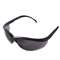 MCR SAFETY Klondike Safety Glasses, Matte Black Frame, Gray Lens