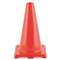 CHAMPION SPORT Hi-Visibility Vinyl Cones, 18" Tall, Orange