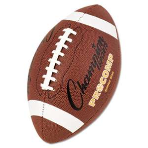 CHAMPION SPORT Pro Composite Football, Junior Size, 20.75", Brown