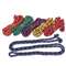 CHAMPION SPORT Braided Nylon Jump Ropes, 8ft, 6 Assorted-Color Jump Ropes/Set