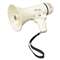 CHAMPION SPORT Megaphone, 4-8W, 400 Yard Range, White