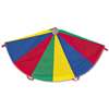 CHAMPION SPORT Nylon Multicolor Parachute, 12-ft. diameter, 12 Handles