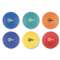 CHAMPION SPORT Playground Ball Set, Nylon, Assorted Colors, 6/Set