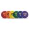 CHAMPION SPORT Rhino Playground Ball Set, 8 1/2" Diameter, Rubber, Assorted, 6 Balls/Set