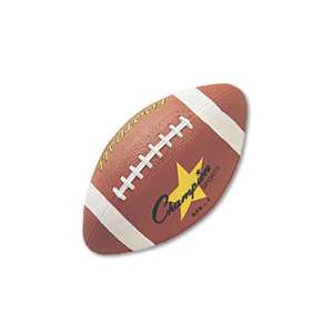 CHAMPION SPORT Rubber Sports Ball, For Football, Intermediate Size, Brown