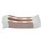 MMF INDUSTRIES Currency Straps, Brown, $5,000 in $50 Bills, 1000 Bands/Pack