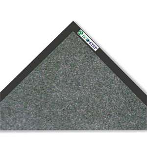 CROWN MATS & MATTING EcoStep Mat, 36 x 120, Charcoal