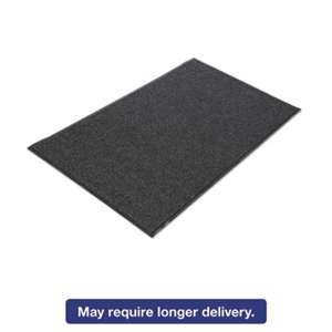 CROWN MATS & MATTING Marathon Wiper/Scraper Mat, Polypropylene/Vinyl, 48 x 72, Anthracite