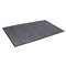 CROWN MATS & MATTING Needle Rib Wipe & Scrape Mat, Polypropylene, 48 x 72, Gray