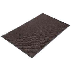 CROWN MATS & MATTING Needle Rib Wipe & Scrape Mat, Polypropylene, 36 x 120, Brown