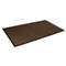 CROWN MATS & MATTING Super-Soaker Wiper Mat w/Gripper Bottom, Polypropylene, 34 x 58, Dark Brown