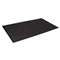 CROWN MATS & MATTING Super-Soaker Wiper Mat w/Gripper Bottom, Polypropylene, 45 x 68, Charcoal