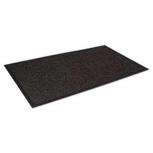 CROWN MATS & MATTING Super-Soaker Wiper Mat w/Gripper Bottom, Polypropylene, 34 x 119, Charcoal