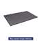 CROWN MATS & MATTING Walk-A-Way Indoor Wiper Mat, Olefin, 48 x 72, Gray