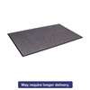 CROWN MATS & MATTING Walk-A-Way Indoor Wiper Mat, Olefin, 48 x 72, Gray