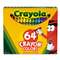 BINNEY & SMITH / CRAYOLA Classic Color Crayons in Flip-Top Pack with Sharpener, 64 Colors
