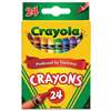 BINNEY & SMITH / CRAYOLA Classic Color Crayons, Peggable Retail Pack, 24 Colors