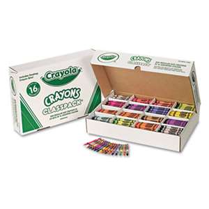 BINNEY & SMITH / CRAYOLA Classpack Regular Crayons, 16 Colors, 800/BX