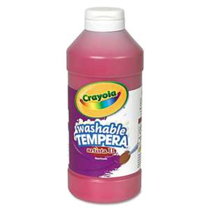 BINNEY & SMITH / CRAYOLA Artista II Washable Tempera Paint, Red, 16 oz