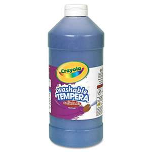 BINNEY & SMITH / CRAYOLA Artista II Washable Tempera Paint, Blue, 32 oz