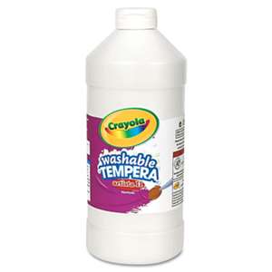 BINNEY & SMITH / CRAYOLA Artista II Washable Tempera Paint, White, 32 oz