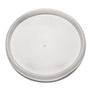 DART Plastic Lids, for 8, 12, 16oz Hot/Cold Foam Cups, Vented, 1000/Carton