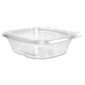 DART ClearPac Container Lid Combo-Packs, 4.9 x 1.4 x 5.5, 8 oz, Clear, 200/Carton