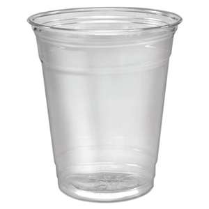 DART Ultra Clear Cups, Squat, 12-14 oz, PET, 50/Pack