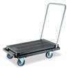 DEFLECTO CORPORATION Heavy-Duty Platform Cart, 500lb Capacity, 21w x 32 1/2d x 37 1/2h, Black