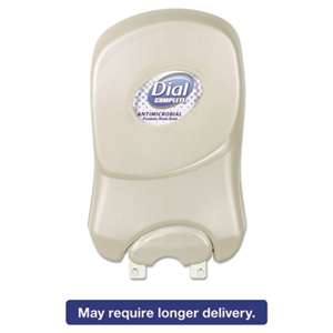 DIAL PROFESSIONAL Duo Manual Soap Dispenser, 7 1/4 x 3 7/8 x 11 3/4, 1250 mL, Pearl