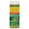 DIXON TICONDEROGA CO. Pre-Sharpened Pencil, HB, #2, Yellow Barrel, 30/Pack