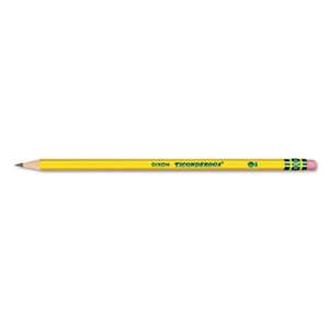 DIXON TICONDEROGA CO. Woodcase Pencil, HB #2, Yellow Barrel, 96/Pack