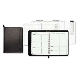 DAYTIMER'S INC. Basque Bonded Leather Starter Set, 8 1/2 x 11