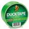 Colored Duct Tape, 3" Core, 1.88" x 15 yds, Neon Green