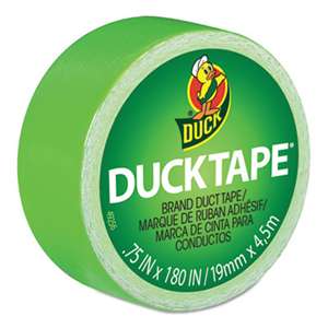 Duck 282319 Ducklings DuckTape, 9 mil, 3/4" x 180", Lime