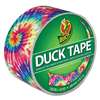 SHURTECH Colored Duct Tape, 9 mil, 1.88" x 10 yds, 3" Core, Love Tie Dye