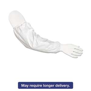E.I. DUPONT DE NEMOURS Tyvek IsoClean Sleeves, 18 in., White, One Size Fits Most, 100/Carton