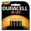 Duracell MN21B4PK CopperTop Alkaline Batteries with Duralock,12V, 4/Pk